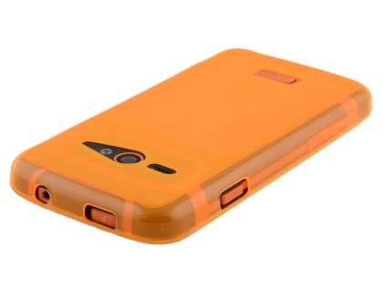 Frosted TPU Case for Telstra Tough Max - T84 - Orange