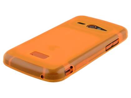 Frosted TPU Case for Telstra Tough Max - T84 - Orange