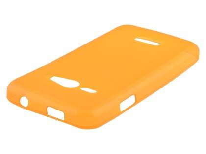 Frosted TPU Case for Telstra Tough Max - T84 - Orange