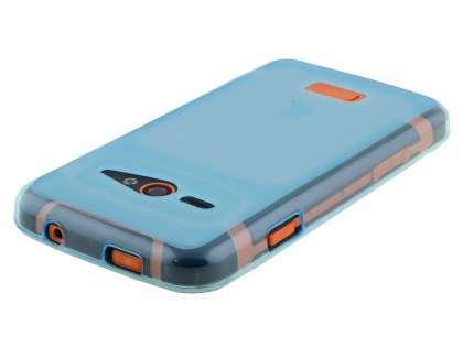 Frosted TPU Case for Telstra Tough Max - T84 - Blue