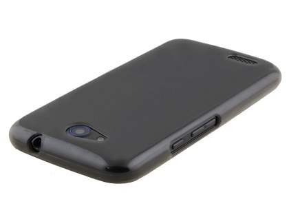 Frosted Colour TPU Gel Case for ZTE FIT 4G Smart - Grey