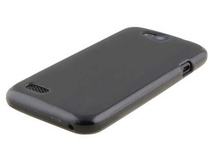 Frosted Colour TPU Gel Case for ZTE FIT 4G Smart - Grey