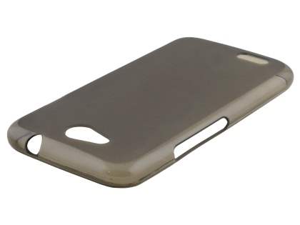Frosted Colour TPU Gel Case for ZTE FIT 4G Smart - Grey