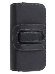 Extra-tough Genuine Leather ShineColours belt pouch - Naked Mobile Only
