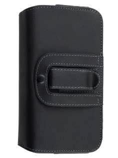 Extra-tough Genuine Leather ShineColours belt pouch - Bumper Case Compatible