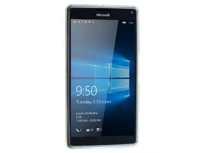 Wave Case for Microsoft Lumia 950 XL - Frosted Clear/Clear