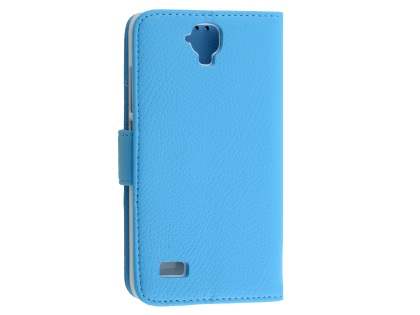 Synthetic Leather Wallet Case with Stand for Huawei Y5/Y560 - Sky Blue Synthetic Leather Wallet Case with Stand for Huawei Y5/Y560 - Sky Blue