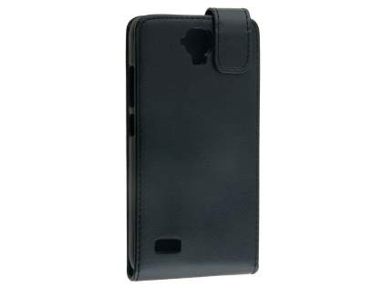 Synthetic Leather Flip Case for Huawei Y5/Y560 - Black Synthetic Leather Flip Case for Huawei Y5/Y560 - Black