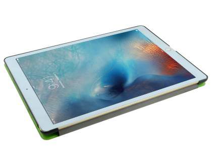 Premium Slim Synthetic Leather Case with Stand for iPad Pro 12.9 - 2015 (1st Gen) - Green