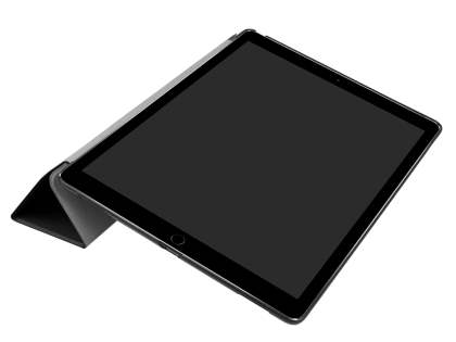 Premium Slim Synthetic Leather Case with Stand for iPad Pro 12.9 - 2015 (1st Gen) - Black