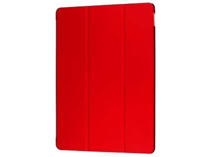 Premium Slim Synthetic Leather Case with Stand for iPad Pro 12.9 - 2015 (1st Gen) - Red
