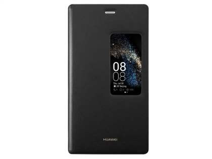 Genuine Huawei P8 Smart View Flip Case - Black Genuine Huawei P8 Smart View Flip Case - Black