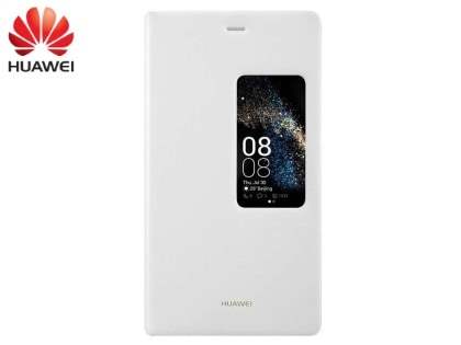Genuine Huawei P8 Smart View Flip Case - Ivory Genuine Huawei P8 Smart View Flip Case - Ivory