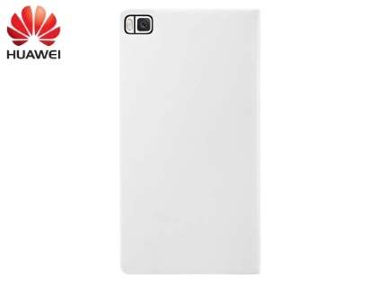 Genuine Huawei P8 Smart View Flip Case - Ivory