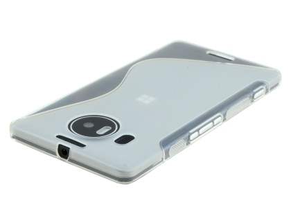 Wave Case for Microsoft Lumia 950 XL - Frosted Clear/Clear