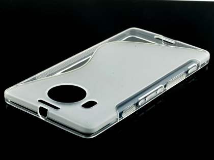 Wave Case for Microsoft Lumia 950 XL - Frosted Clear/Clear
