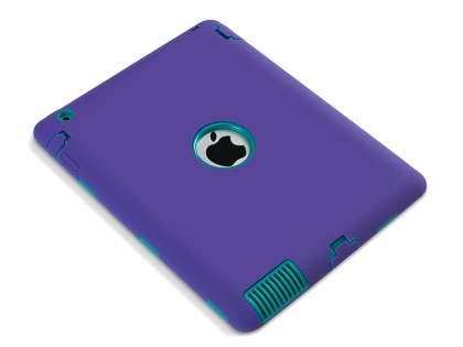 Impact Case for iPad 2/3/4 - Purple/Teal