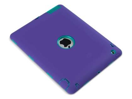 Impact Case for iPad 2/3/4 - Purple/Teal