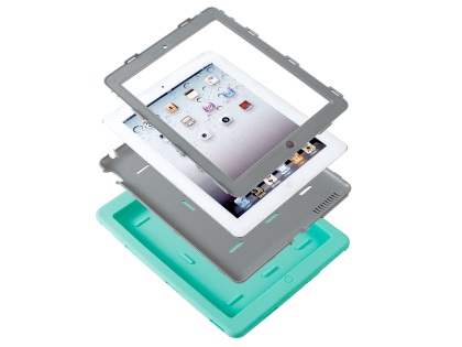 Impact Case for iPad 2/3/4 - Mint/Grey
