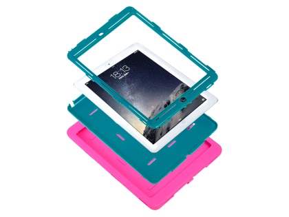 Impact Case for iPad Air 1st Gen - Pink/Teal