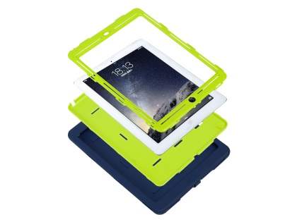 Impact Case for iPad Air 1st Gen - Navy/Lime