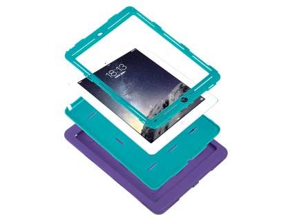 Impact Case for iPad Air 2 - Purple/Teal