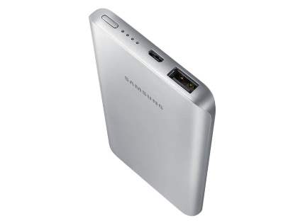Genuine Samsung EB-PA500UFEGWW 5200mAh Slim Rechargeable Battery Pack - Silver