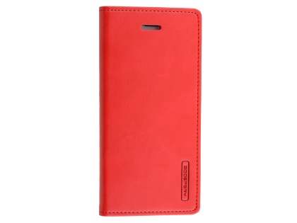 Mercury Goospery Blue Moon Wallet Case for iPhone 6s Plus/6 Plus - Red Leather Wallet Case