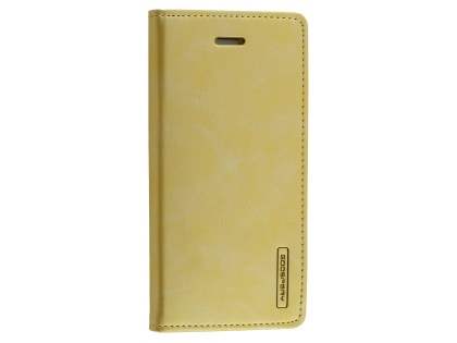 Mercury Goospery Blue Moon Wallet Case for iPhone 6s Plus/6 Plus - Gold Leather Wallet Case