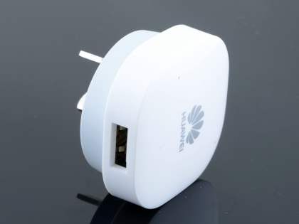 Genuine Huawei 1A AC Adaptor with USB Port - White AC USB Power Adapter