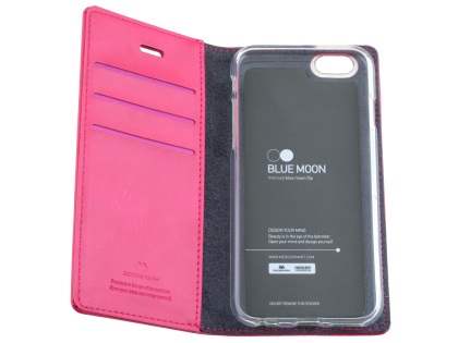 Mercury Goospery Blue Moon Wallet Case for iPhone 6s Plus/6 Plus - Pink