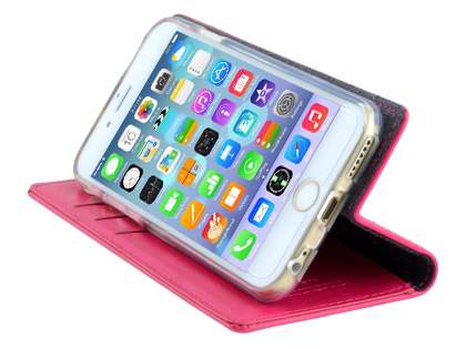 Mercury Goospery Blue Moon Wallet Case for iPhone 6s Plus/6 Plus - Pink