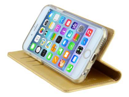 Mercury Goospery Blue Moon Wallet Case for iPhone 6s Plus/6 Plus - Gold