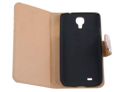 Snake Pattern Synthetic Leather Case for Samsung Galaxy S4 - Snake pattern