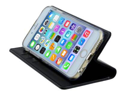 Mercury Goospery Blue Moon Wallet Case for iPhone 6s Plus/6 Plus - Classic Black