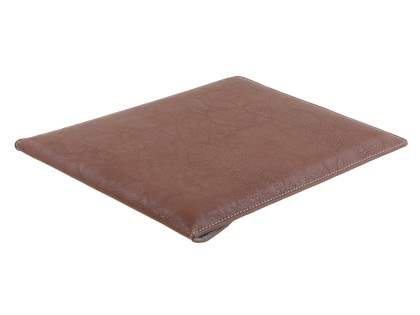Synthetic Leather Slide-in Case for Tablets - Brown
