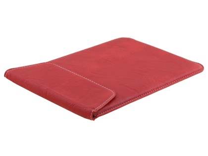 Synthetic Leather Slide-in Case for Tablets - Red Synthetic Leather Slide-in Case for Tablets - Red