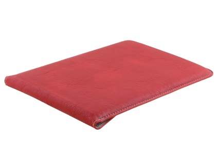 Synthetic Leather Slide-in Case for Tablets - Red