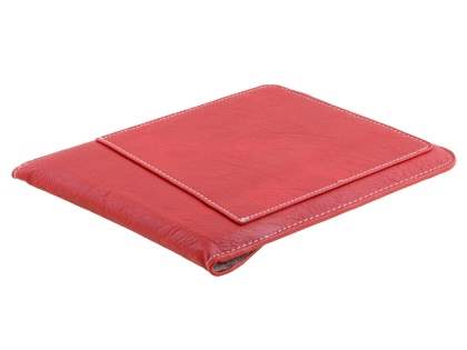 Synthetic Leather Slide-in Case for Tablets - Red