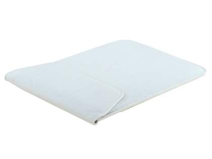 Synthetic Leather Slide-in Case for Tablets - Pearl White Leather Slide-in Case