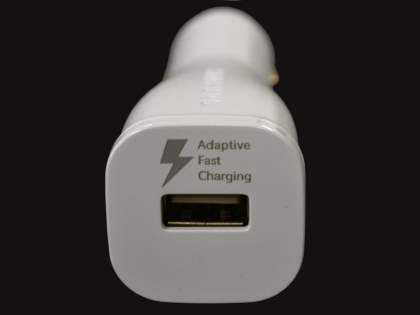 Samsung Adaptive 2A Fast Charging USB-A Car Charger Adapter - White