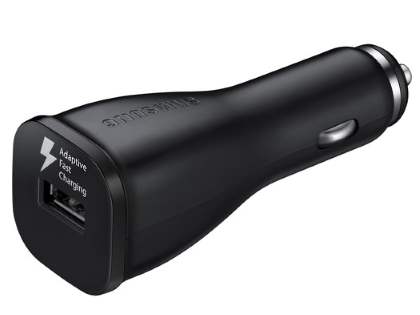Samsung Adaptive 2A Fast Charging USB-A Car Charger Adapter - Black Car Charger Adapter
