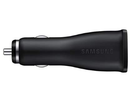 Samsung Adaptive 2A Fast Charging USB-A Car Charger Adapter - Black