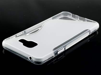 Wave Case for Samsung Galaxy A3 (2016) - Frosted Clear/Clear Soft Cover