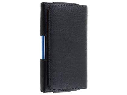 Textured Synthetic Leather Belt Pouch - Bumper Case Compatible - Belt Pouch