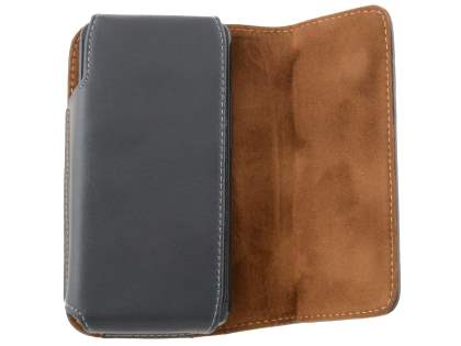 Extra-tough Genuine Leather ShineColours belt pouch for Nokia Lumia 830