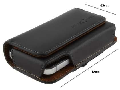 Extra-tough Genuine Leather ShineColours belt pouch - Mobiles Only