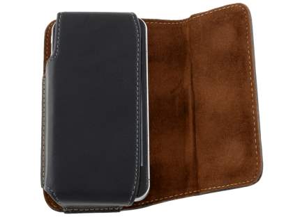 Extra-tough Genuine Leather ShineColours belt pouch - Mobiles Only