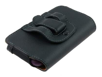 Samsung Galaxy Ace 3 Synthetic Leather Belt Pouch - Classic Black