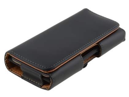 Smooth Synthetic Leather Belt Pouch - Naked Mobile Only